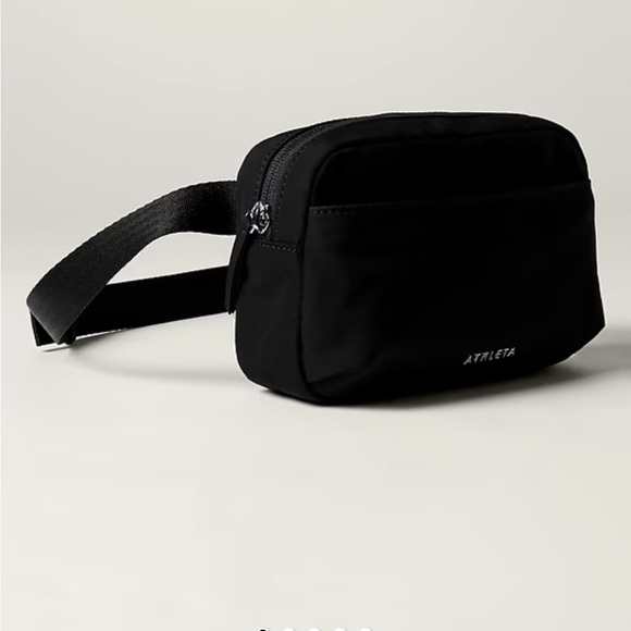 Athleta Handbags - Athleta Belt Bag All About Crossbody Black Like New